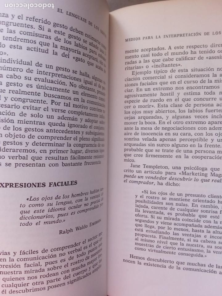 Libros de segunda mano: El lenguaje de los gestos. - Foto 4