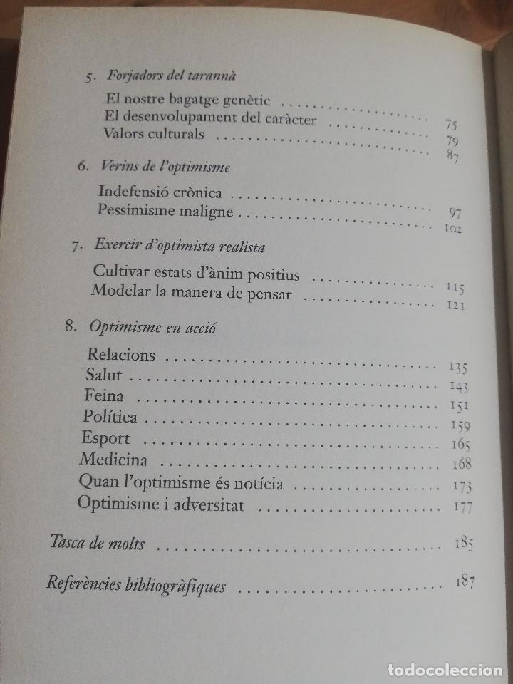 Libros de segunda mano: LA FOR&Ccedil;A DE LOPTIMISME (LUIS ROJAS MARCOS) - Foto 4