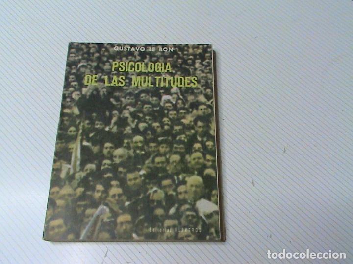 Libros de segunda mano: Psicolog&iacute;a de las multitudes (Gustavo Le Bon) - Foto 1