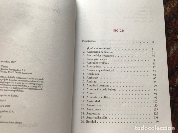 Libros de segunda mano: Fortalezas humanas 1. Bernab&eacute; tierno - Foto 4