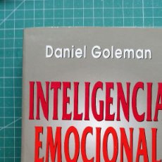 Libros de segunda mano: INTELIGENCIA EMOCIONAL - DANIEL GOLEMAN. Lote 290685023