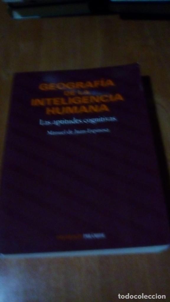 Libri di seconda mano: GEOGRAF&Iacute;A DE LA INTELIGENCIA HUMANA : APTITUDES COGNITIVAS - Juan Espinosa, Manuel de