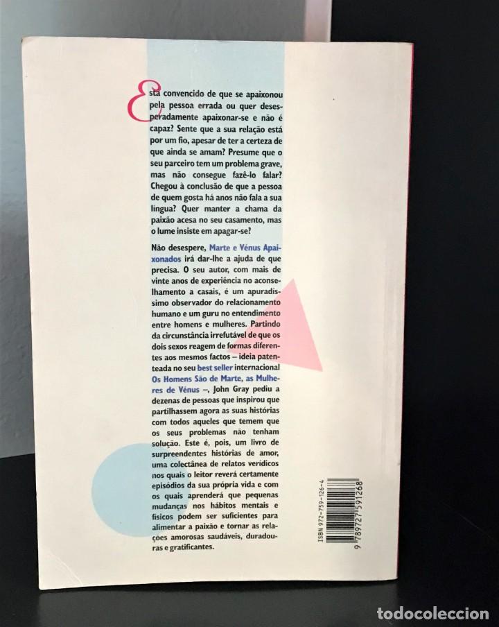 Libros de segunda mano: Marte e V&eacute;nus Apaixonados de John Gray - Foto 2