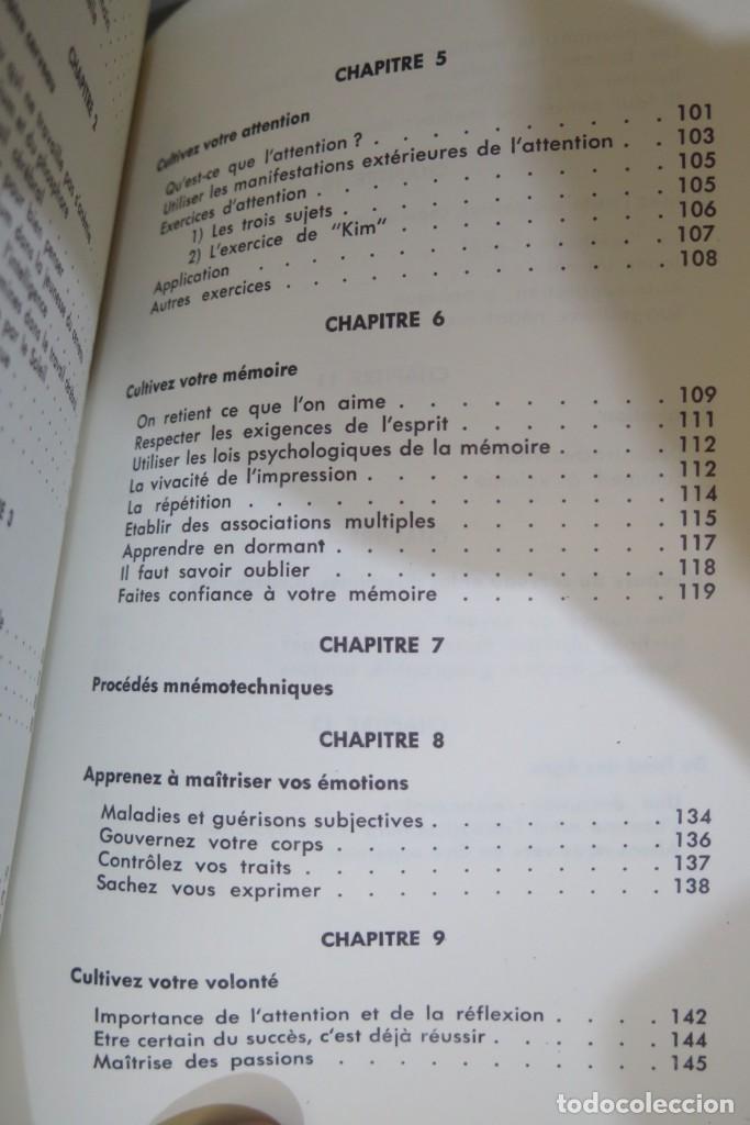Libros de segunda mano: La volont&eacute; l&acute;attention la m&eacute;moire. TOCQUET - Foto 4