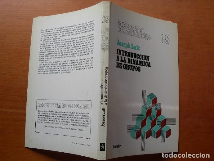 Libros de segunda mano: INTRODUCCI&Oacute;N A LA DIN&Aacute;MICA DE GRUPOS / JOSEPH LUFT - Foto 1