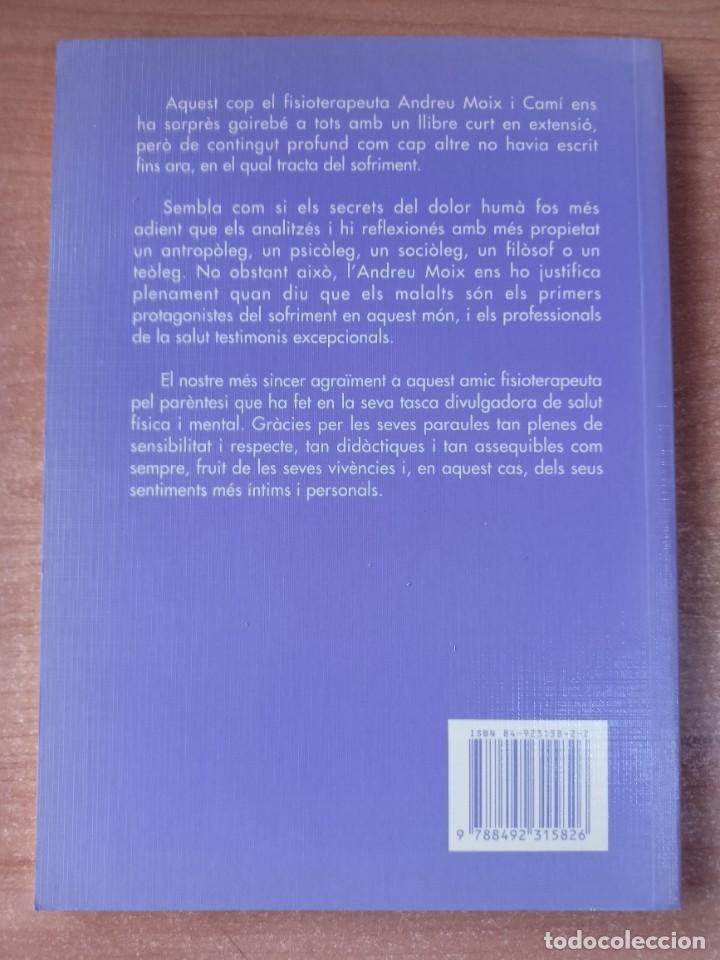Libros de segunda mano: El sofriment, aquest desconegut - Andreu Moix - en catal&agrave; - Foto 2