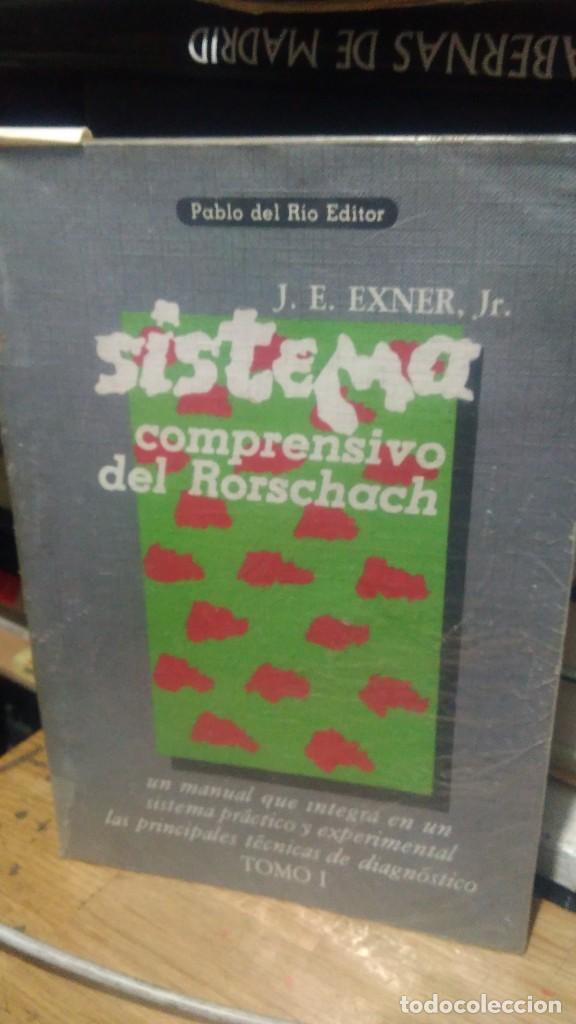 Libri di seconda mano: SISTEMA COMPRENSIVO DEL RORSCHACH, J.E.EXNER,JR, PABLO DEL RIO EDITOR. TOMO I-II