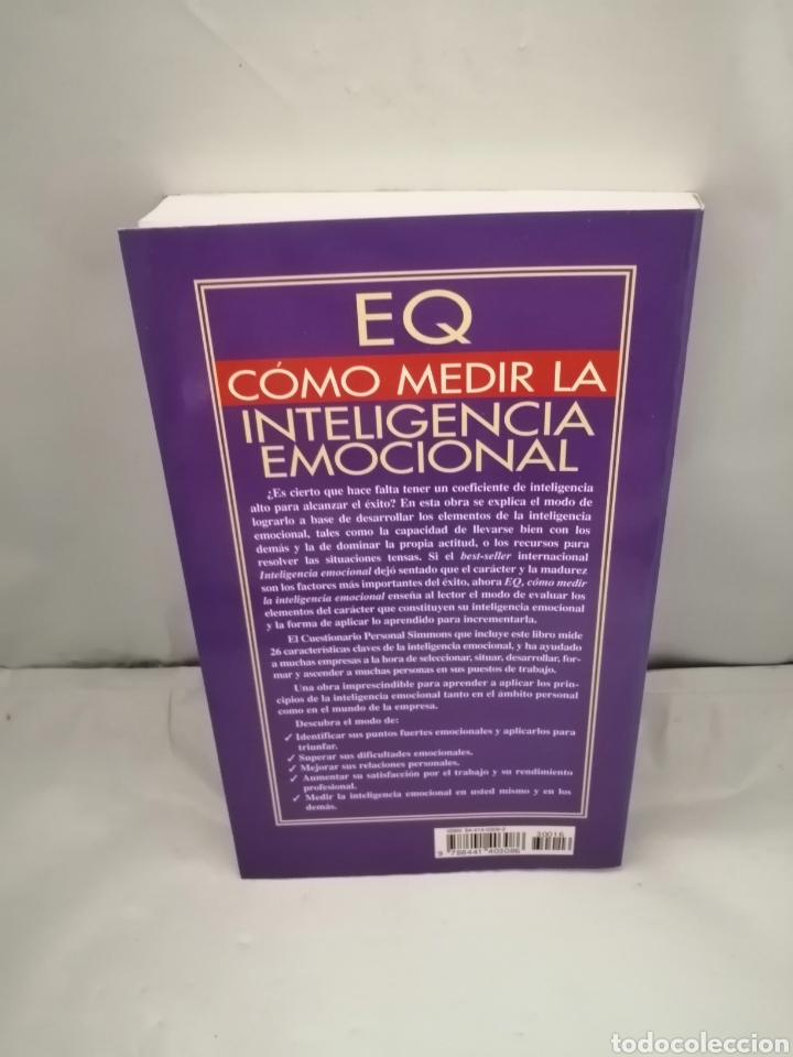 Libros de segunda mano: EQ. C&Oacute;MO MEDIR LA INTELIGENCIA EMOCIONAL - Foto 2