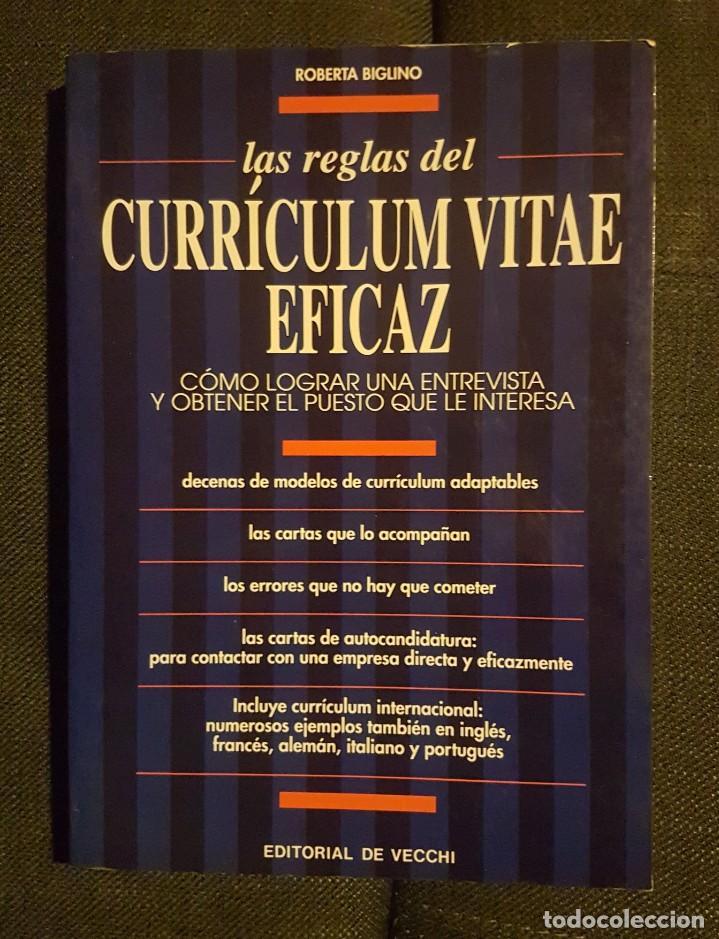 Libros de segunda mano: Las reglas del curriculum vitae eficaz. Editorial de Vecchi - Foto 1