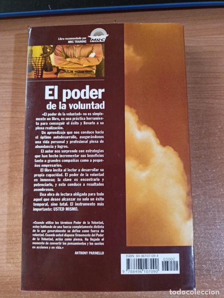 Libros de segunda mano: El poder de la voluntad - Anthony Parinello - Foto 2