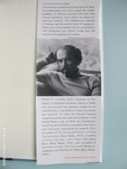 Libros de segunda mano: EXISTENTIAL PSICHOTHERAPY.- IRVIN D- YALOM.- BASICBOOKS. - Foto 4