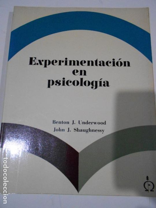 Libros de segunda mano: EXPERIMENTACI&Oacute;N EN PSICOLOG&Iacute;A - Foto 1