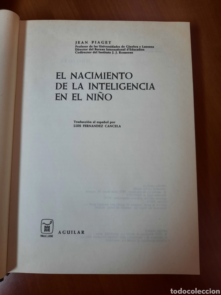 libro el nacimiento de la inteligencia en el ni Compra venta en