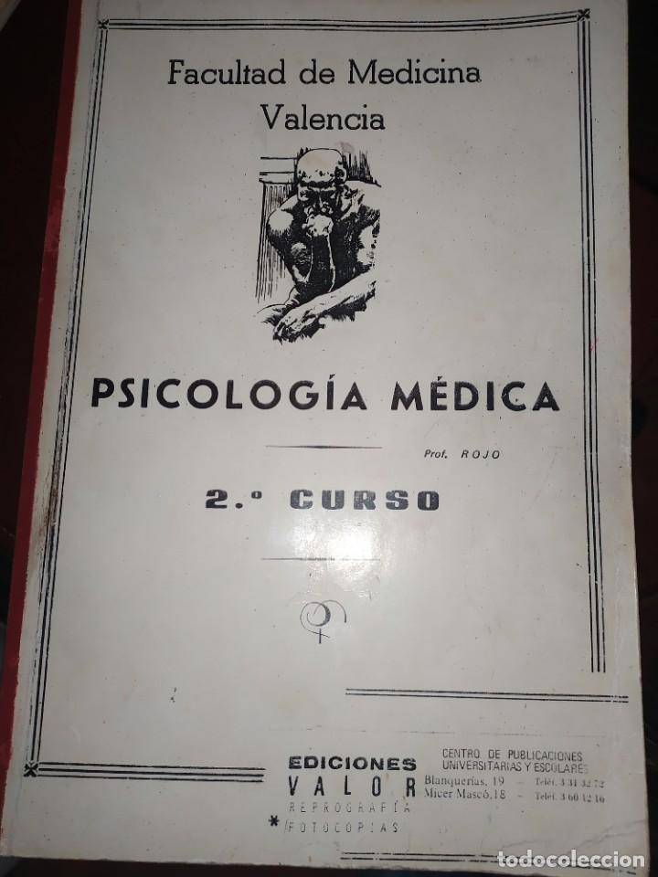 Libri di seconda mano: APUNTES? ENCUADERNADO FACULTAD MEDICINA PSICOLOG&Iacute;A M&Eacute;DICA PROFESOR ROJO 2&deg; CURSO EDICIONES VALOR