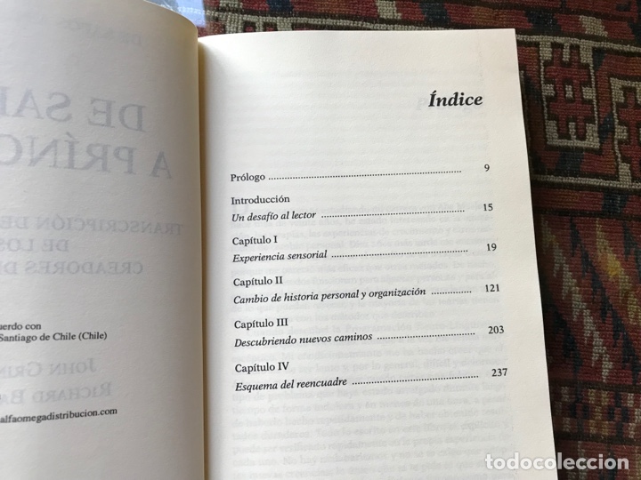 Libros de segunda mano: PNL. De sapos y pr&iacute;ncipes. John Grinder - Foto 4