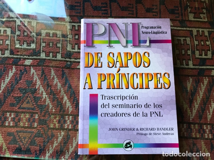 Libros de segunda mano: PNL. De sapos y pr&iacute;ncipes. John Grinder - Foto 1