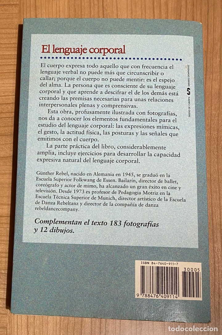 Libros de segunda mano: EL LENGUAJE CORPORAL | G&uuml;nther Rebel - Foto 2