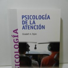 Libros de segunda mano: PSICOLOGÍA DE LA ATENCIÓN - ELIZABETH A. STYLES. Lote 307613903