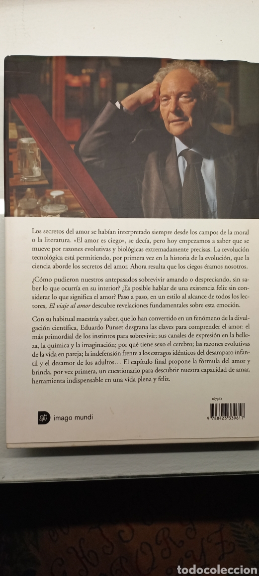 Libros de segunda mano: Viaje al amor. EDUARD PUNSET - Foto 2