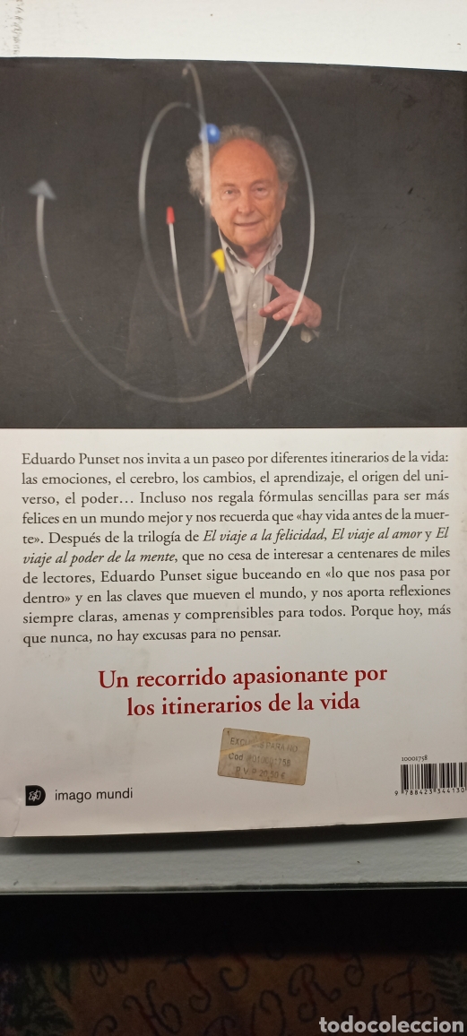 Libros de segunda mano: Excusas para no pensar.Eduard Punset - Foto 2