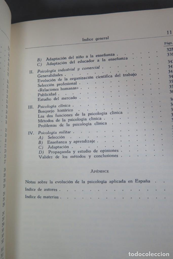 Libros de segunda mano: PSICOLOGIA APLICADA. CERDA - Foto 6