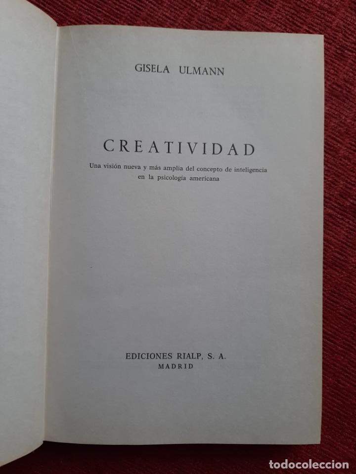 Libros de segunda mano: Creatividad - Ulmann, Gisela - Foto 2