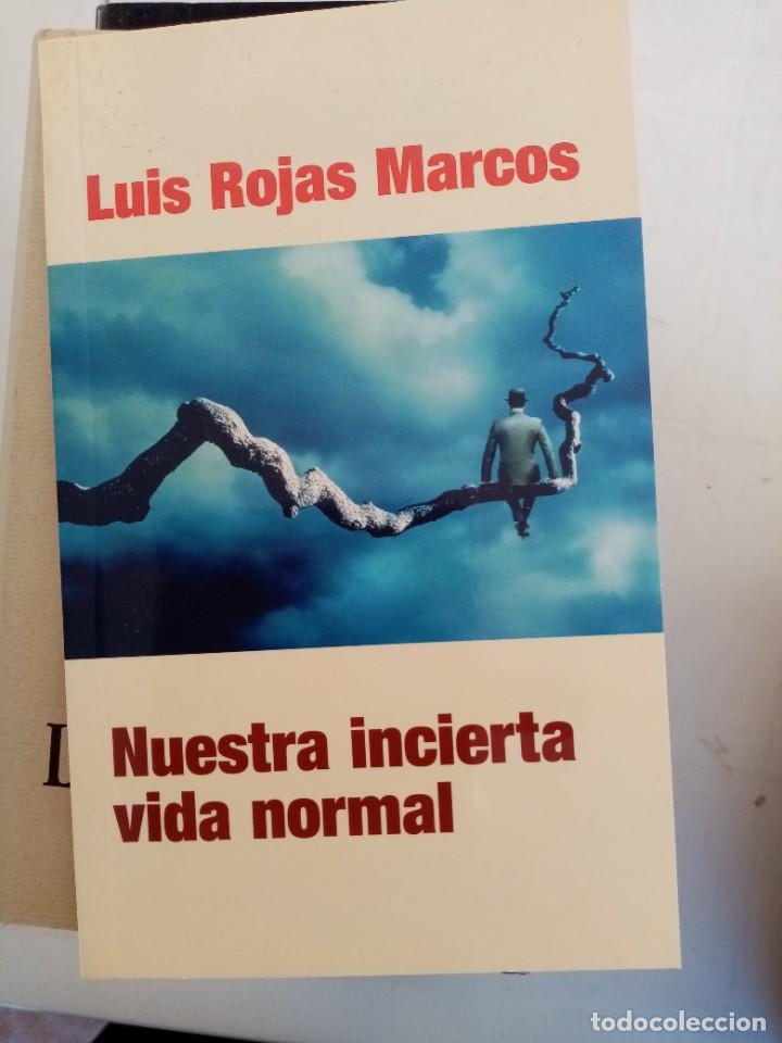 Libros de segunda mano: Nuestra incierta vida normal de Luis Rojas Marco - Foto 1