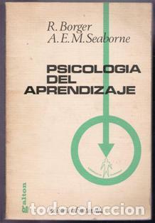 Second hand books: Piscolog&iacute;a del aprendizaje, R. Borger, A.E. M. Seaborne