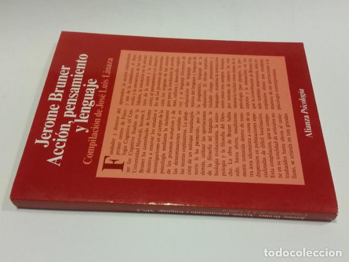 Second hand books: 1984 - JEROME BRUNER. Acci&oacute;n, pensamiento y lenguaje