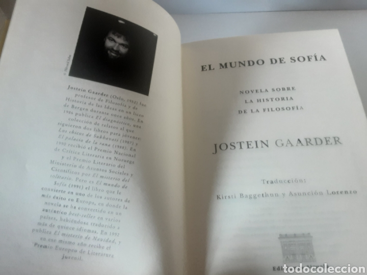 Libros de segunda mano: El mundo de Sof&iacute;a - Jostein Gaarder- - Foto 6