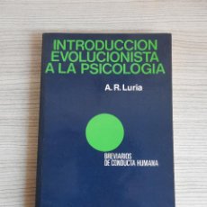 Libros de segunda mano: INTRODUCCIÓN EVOLUCIONISTA A LA PSICOLOGÍA, DE A.R. LURIA. Lote 313358468