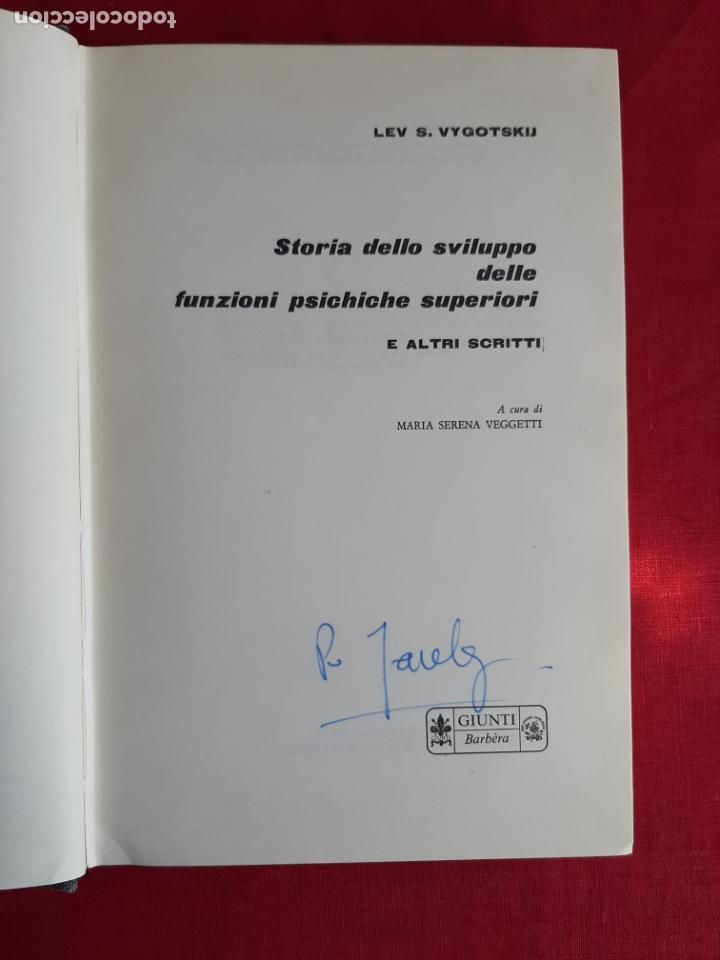 Gebrauchte B&uuml;cher: Storia dello sviluppo delle funzioni psichiche superiori e altri scritti - Vygotskij, Lev S.