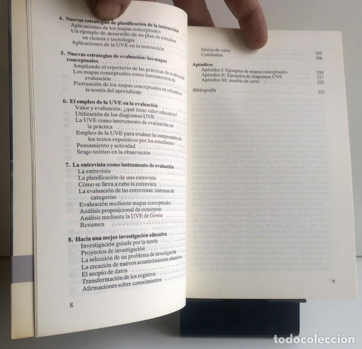 Libros de segunda mano: APRENDIENDO A APRENDER. Joseph D. Novak y D. Bob Gowin - Foto 5