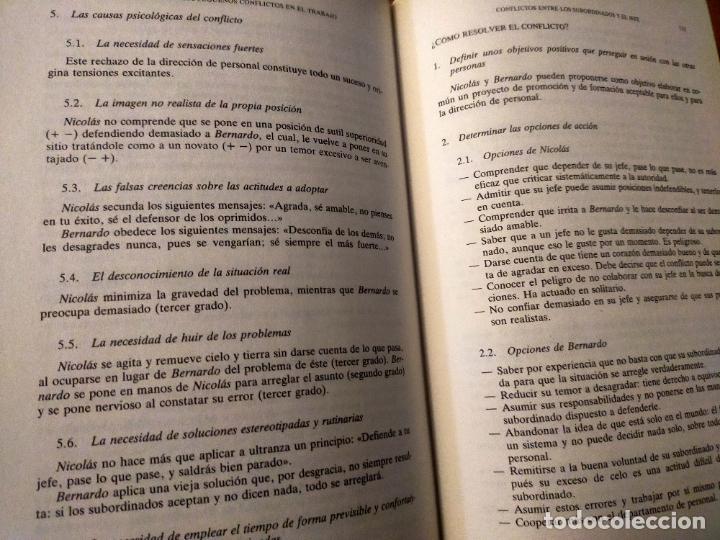 Libros de segunda mano: C&Oacute;MO RESOLVER LOS PEQUE&Ntilde;OS CONFLICTOS EN EL TRABAJO - Foto 2