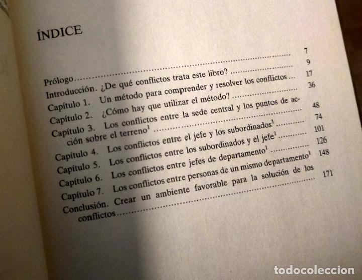 Libros de segunda mano: C&Oacute;MO RESOLVER LOS PEQUE&Ntilde;OS CONFLICTOS EN EL TRABAJO - Foto 3