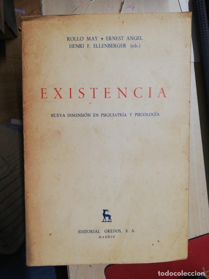 Libros de segunda mano: EXISTENCIA. NUEVA DIMENSI&Oacute;N EN PSIQUIATR&Iacute;A Y PSICOLOG&Iacute;A. VV.AA. 1967