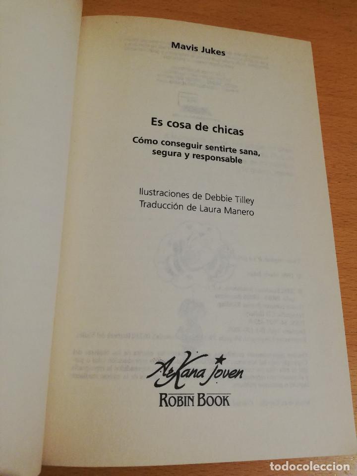 Libros de segunda mano: ES COSA DE CHICAS (MAVIS JUKES) - Foto 2