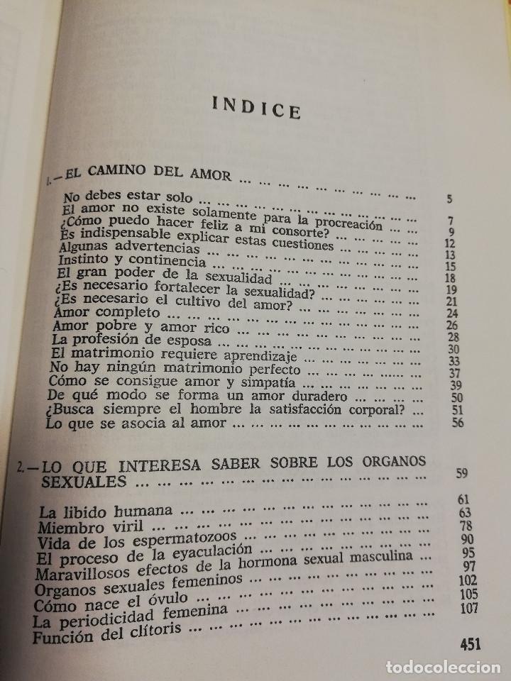 Libros de segunda mano: ESCUELA DEL AMOR Y DEL MATRIMONIO (DR. O. KARSTEN) - Foto 3