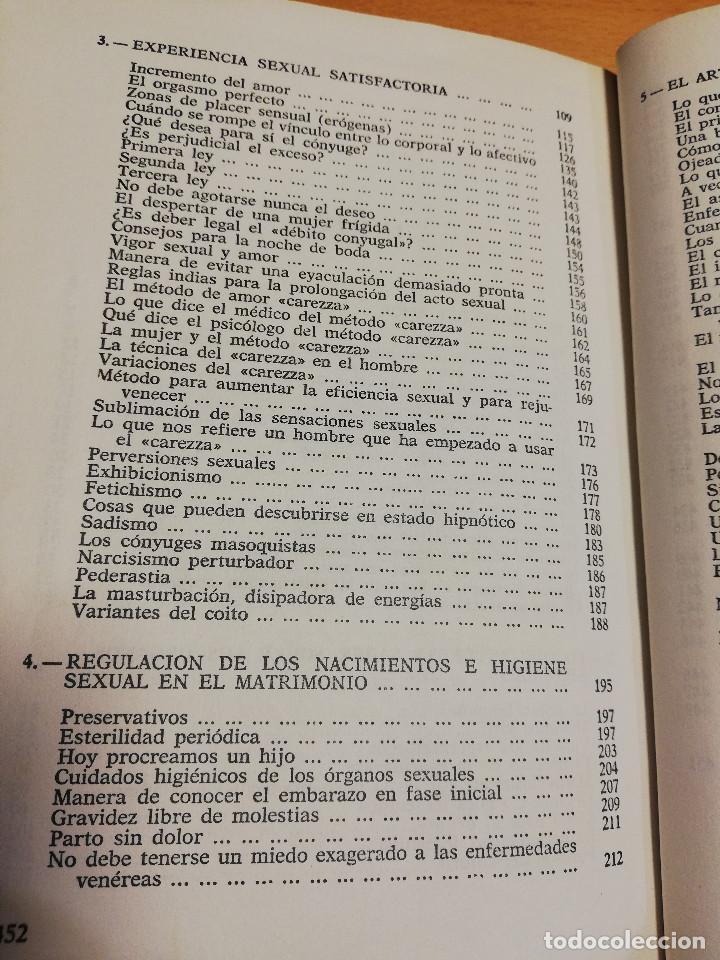 Libros de segunda mano: ESCUELA DEL AMOR Y DEL MATRIMONIO (DR. O. KARSTEN) - Foto 4