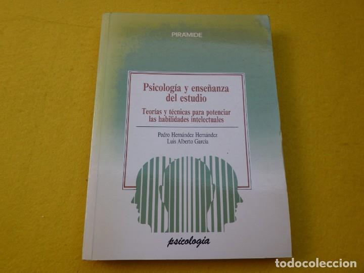 Gebrauchte B&uuml;cher: LIBRO PSICOLOGIA Y ENSE&Ntilde;ANZA DEL ESTUDIO - Pedro Hernandez - Luis Alberto Garcia