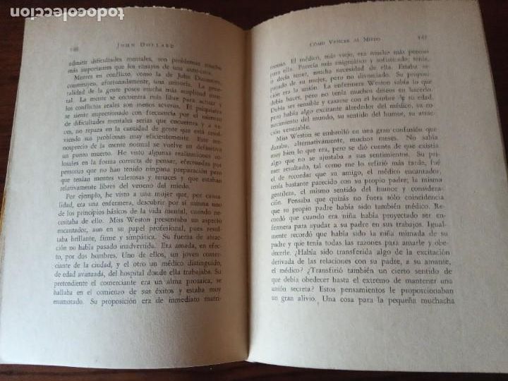 Libros de segunda mano: C&Oacute;MO VENCER AL MIEDO.- - Foto 4