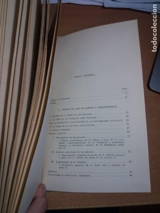 Libros de segunda mano: TEOR&Iacute;A Y TERAPIA DE LAS NEUROSIS. VIKTOR E. FRANKL - Foto 5