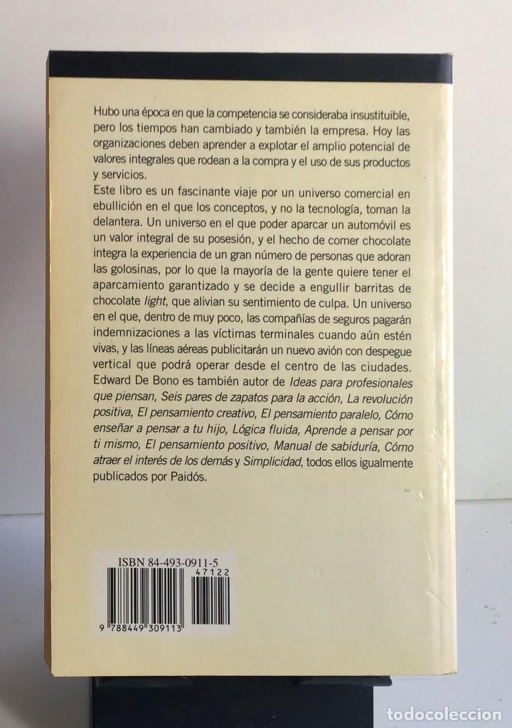 Libros de segunda mano: M&Aacute;S ALL&Aacute; DE LA COMPETENCIA. Edward de Bono - Foto 2
