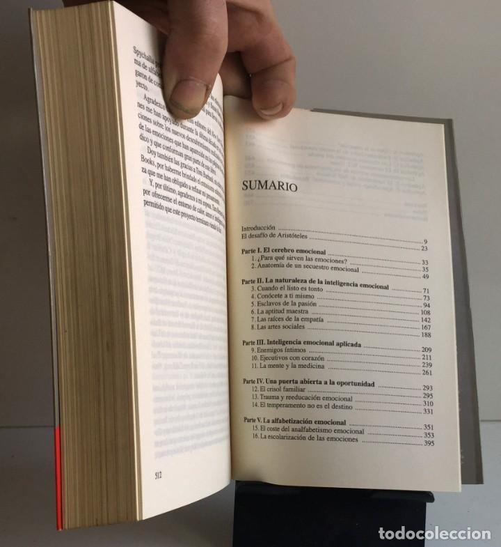 Libros de segunda mano: INTELIGENCIA EMOCIONAL. Daniel Goleman - Foto 6