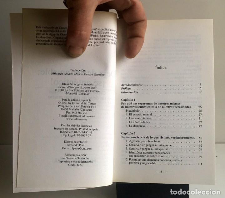 Libros de segunda mano: DEJA DE SER AMABLE, &iexcl;S&Eacute; AUT&Eacute;NTICO! Thomas DAnsembourg - Foto 4