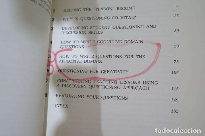 Libros de segunda mano: Developing Questioning Techniques: A Self-Concept Approach. CARIN. SUND - Foto 4