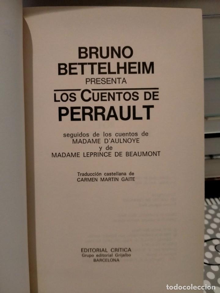 Libros de segunda mano: BRUNO BETTELHEIM. LOS CUENTOS DE PERRAULT .CR&Iacute;TICA - Foto 2