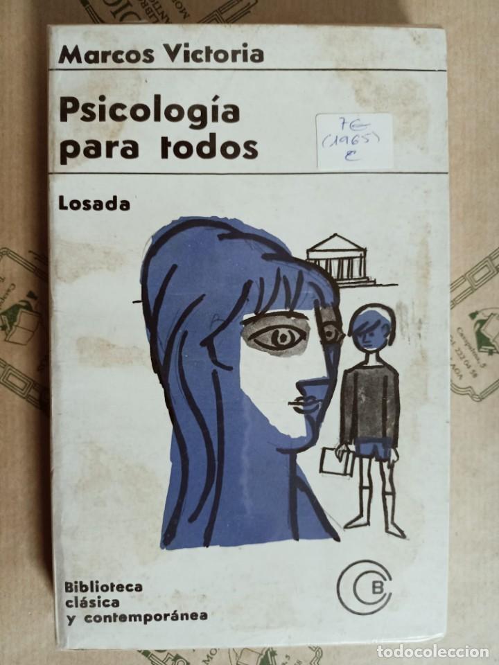 Libros de segunda mano: PSICOLOGIA PARA TODOS, DE MARCOS VICTORIA