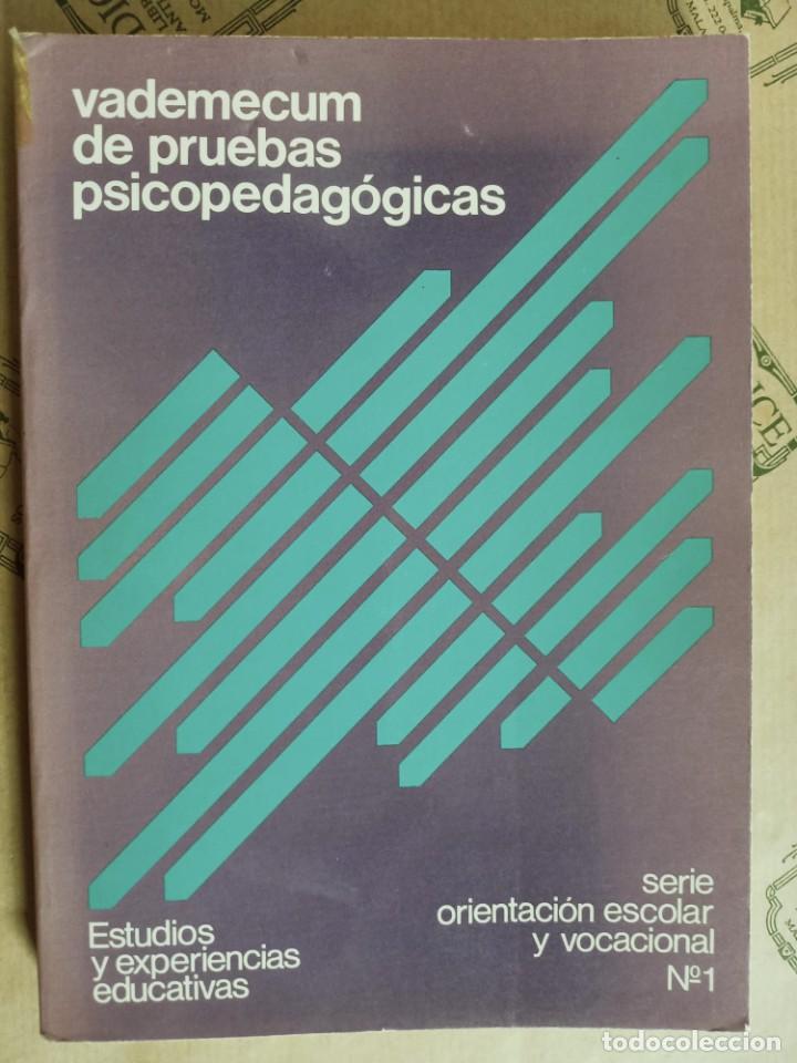 Libri di seconda mano: VADEMECUM DE PRUEBAS PSICOPEDAGOGICAS