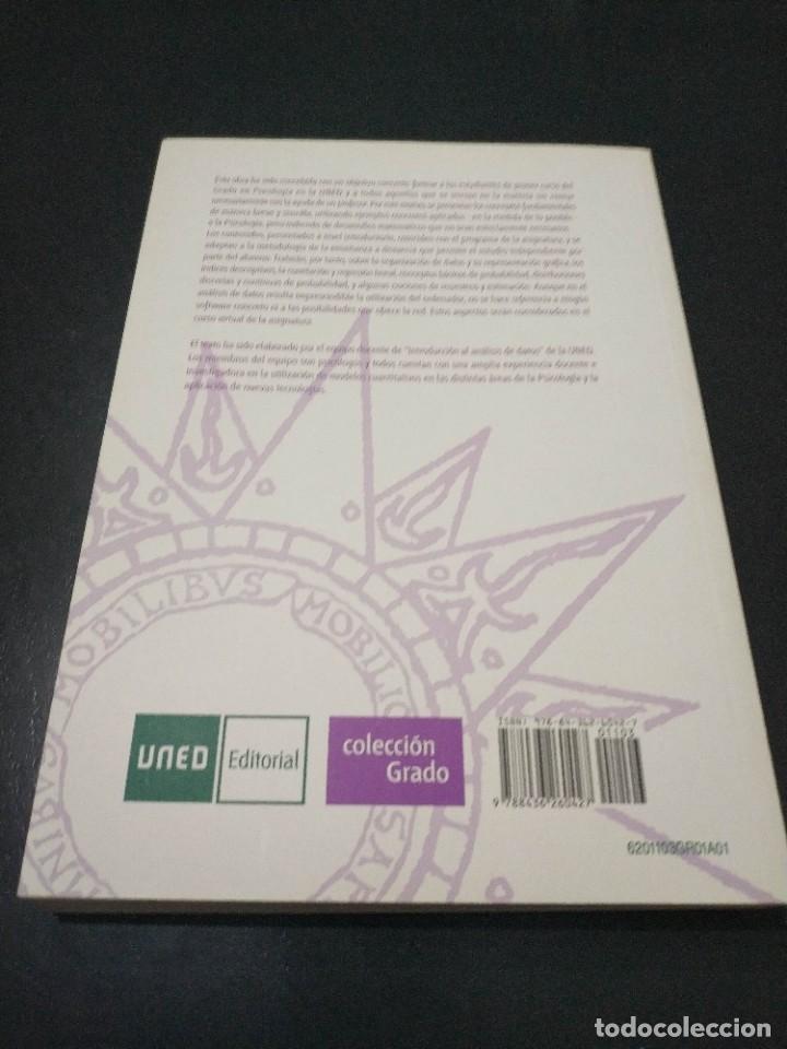 Libros de segunda mano: PSICOLOGIA. INTRODUCCION AL ANALISIS DE DATOS. UNED - Foto 5